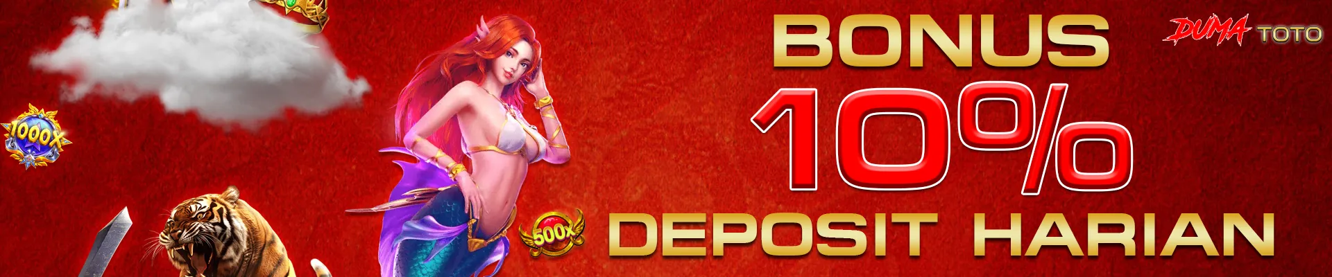BONUS DEPOSIT HARIAN 10% SLOT